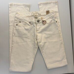 Garage white skinny jeans - size 0